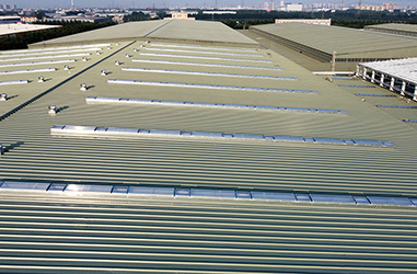 一字型連體電動消防排煙天窗